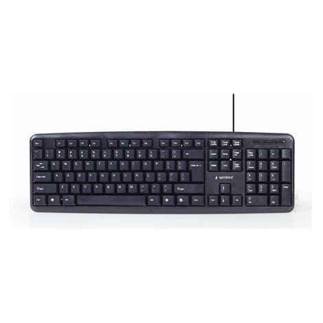 Gembird | 4-in-1 Multimedia office set | KBS-UO4-01 | Keyboard, Mouse, Pad and Headset Set | Wired | Mouse included | US | Black - 2